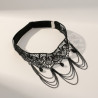 Chaîne de cuisse dentelle noire